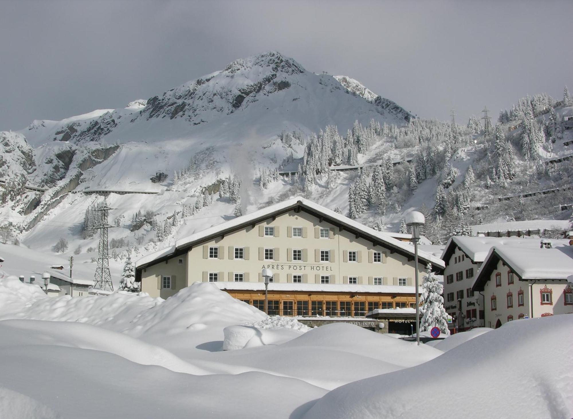 Apres Post Hotel Stuben am Arlberg Exterior foto