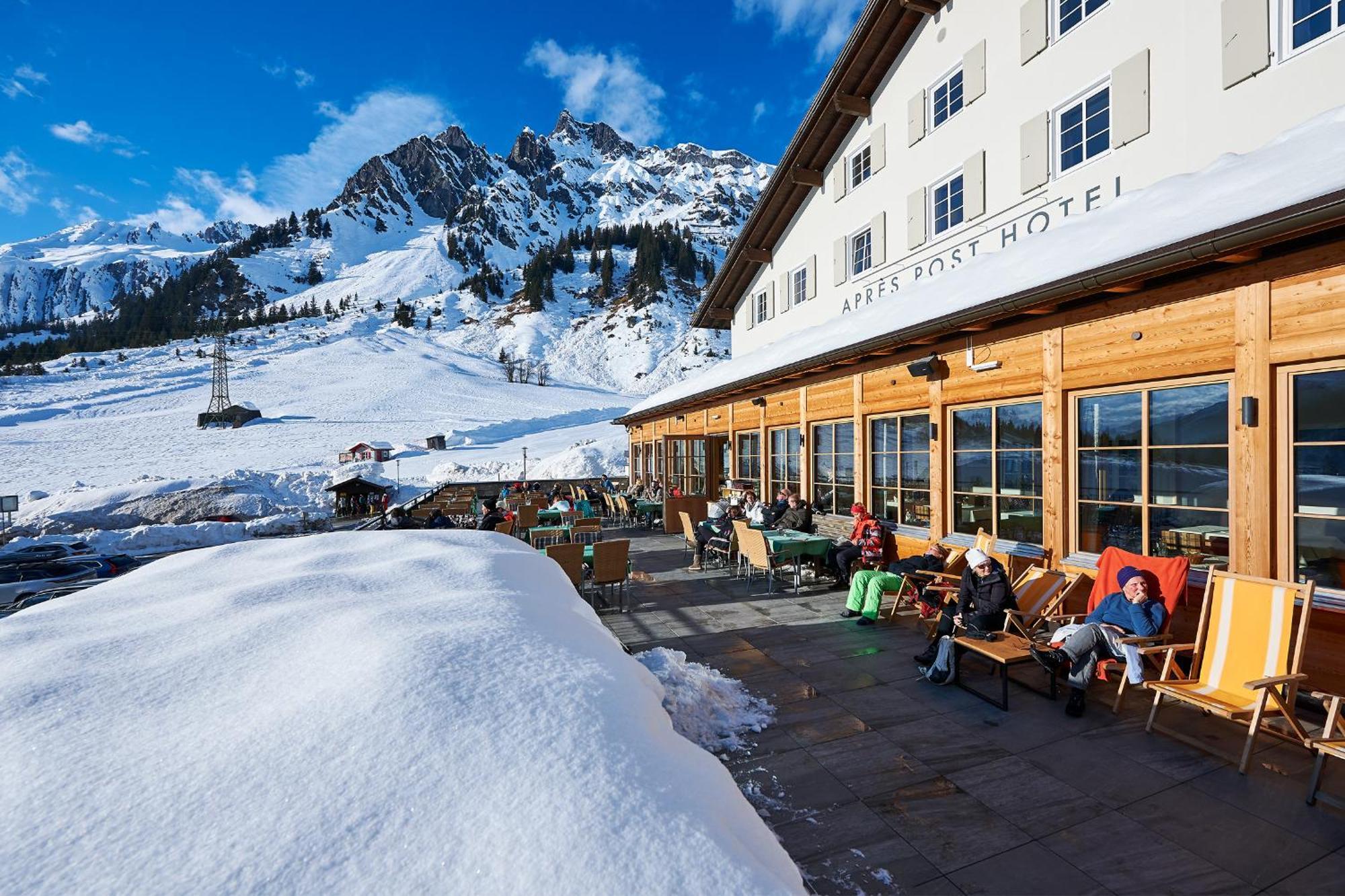 Apres Post Hotel Stuben am Arlberg Exterior foto
