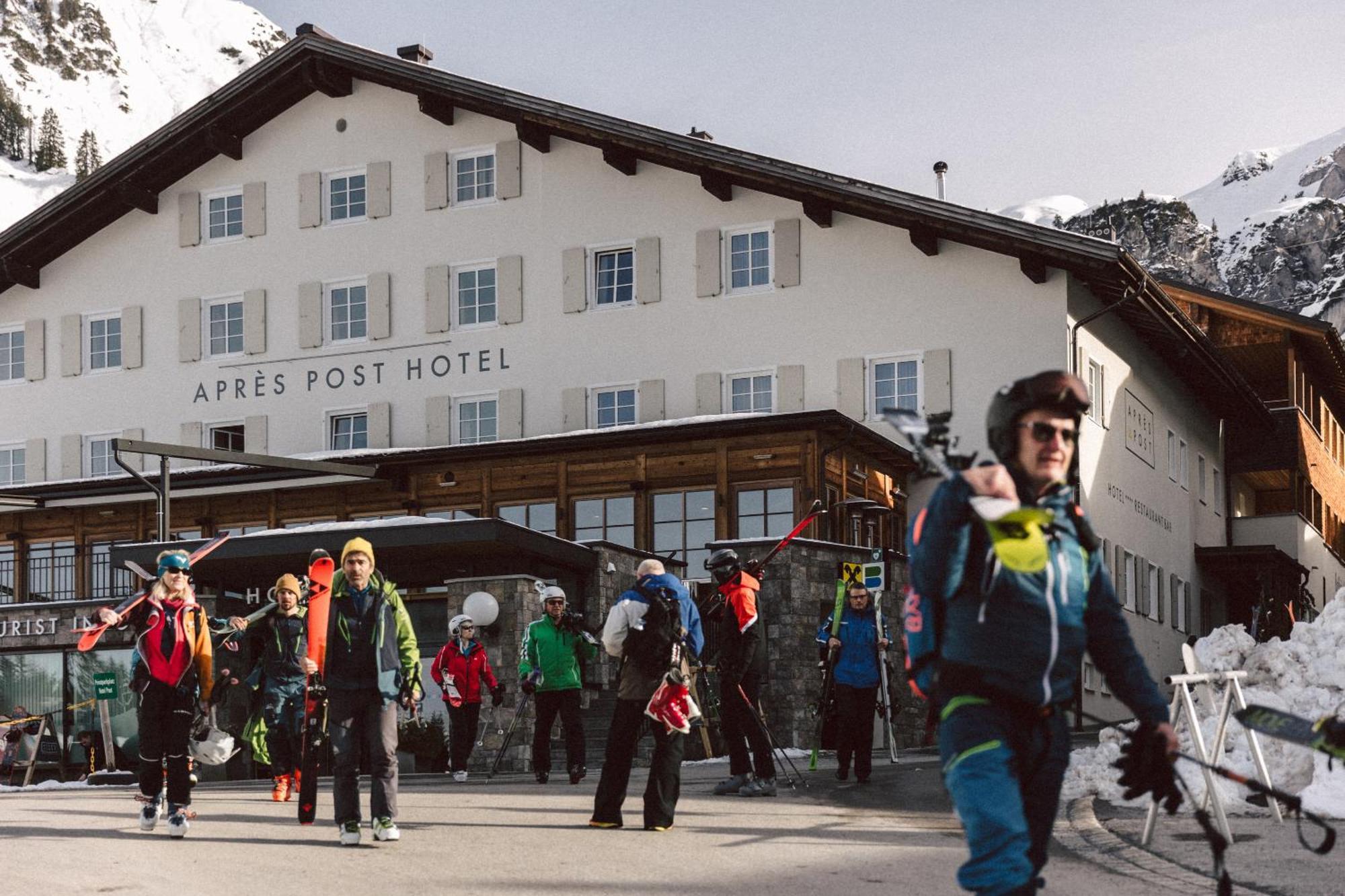 Apres Post Hotel Stuben am Arlberg Exterior foto